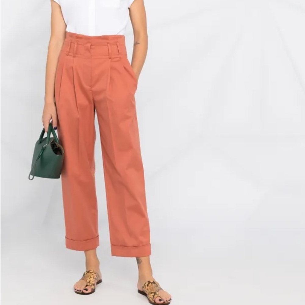 Brunello Cucinelli Rust Pants